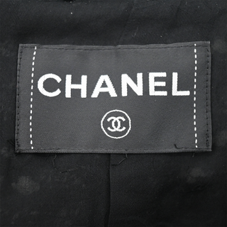 CHANEL | Black & White Tweed Coat