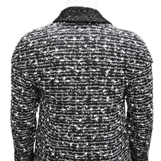 CHANEL | Black & White Tweed Coat
