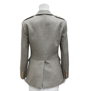 CELINE | Gris Beige Saharienne Cashmere Jacket