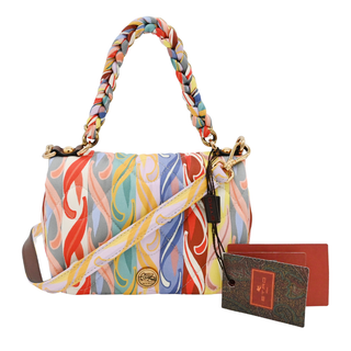 ETRO | Multicolored Sea-Print Quilted Shoulder Bag