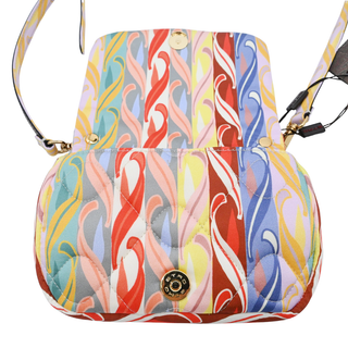 ETRO | Multicolored Sea-Print Quilted Shoulder Bag