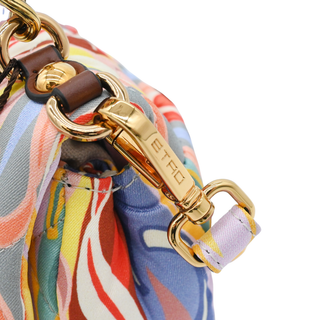ETRO | Multicolored Sea-Print Quilted Shoulder Bag