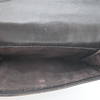 PRADA | Dark Brown Crocodile-Embossed Wallet