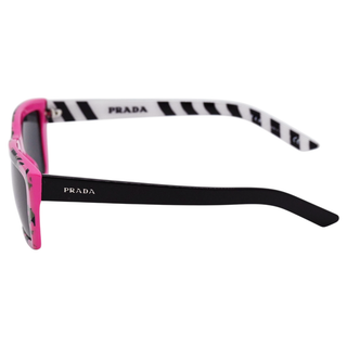 PRADA | Pink Camo Rectangular Sunglasses