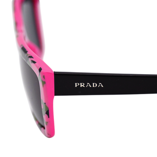 PRADA | Pink Camo Rectangular Sunglasses