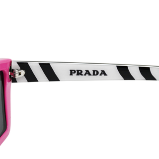 PRADA | Pink Camo Rectangular Sunglasses