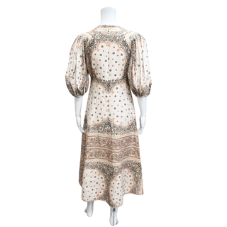 ZIMMERMANN | Day Bandana Linen Midi Dress