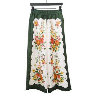 ALEMAIS | Elisabetta Floral Linen Pants