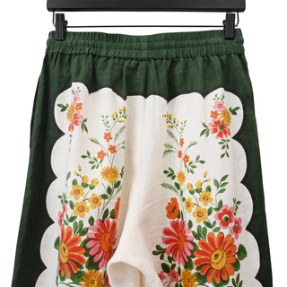 ALEMAIS | Elisabetta Floral Linen Pants