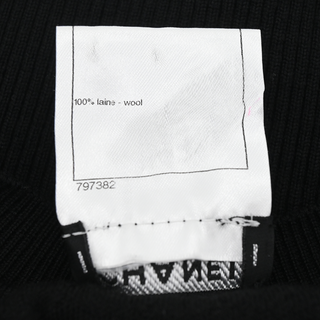 CHANEL | Black Textured Wool Knit Cardigan