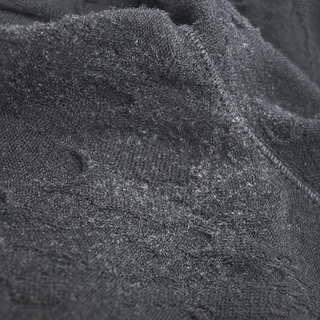 CHANEL | Black Textured Wool Knit Cardigan