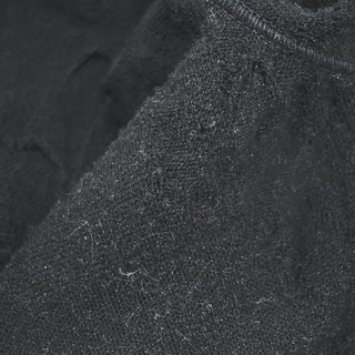 CHANEL | Black Textured Wool Knit Cardigan