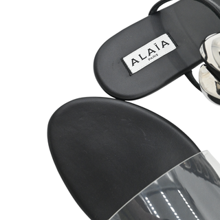 ALAIA | Pebble Embellished PVC Sandals