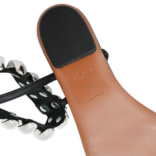 ALAIA | Pebble Embellished PVC Sandals