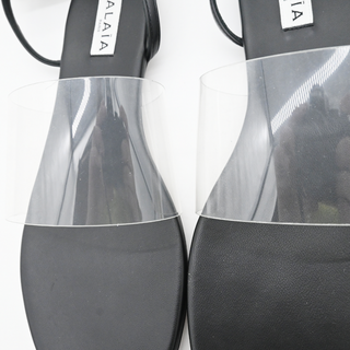 ALAIA | Pebble Embellished PVC Sandals