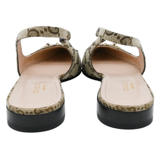 GUCCI | Erin GG Canvas Slingback Flats