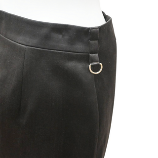 FENDI | Ebano Black Satin Mini Skirt