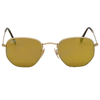RAY BAN | Hexagonal Mirrored Sunglasses