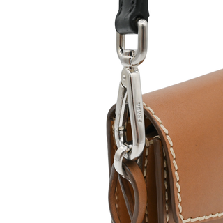 PRADA | Tricolor Vitello Sound Lock Shoulder Bag