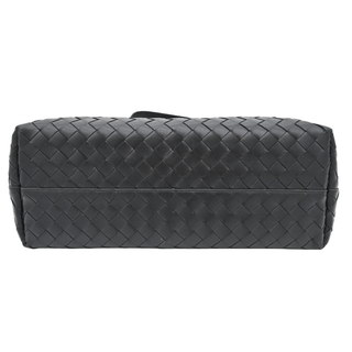 BOTTEGA VENETA | Black Intrecciato Leather Tote Bag