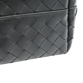 BOTTEGA VENETA | Black Intrecciato Leather Tote Bag