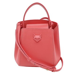 DESERI | Rosa Coral Mini Monochrome Handbag