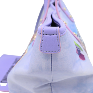 LOVE MOSCHINO | Purple Rome Colosseum Tote Bag