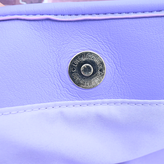LOVE MOSCHINO | Purple Rome Colosseum Tote Bag