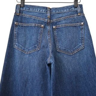 TWP | Tiny Dancer Dark Wash Wide Leg Jeans