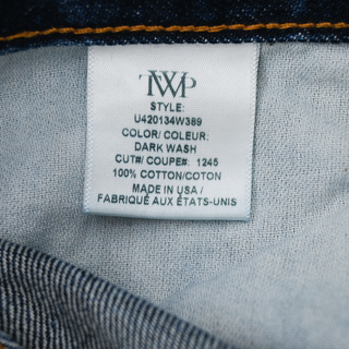 TWP | Tiny Dancer Dark Wash Wide Leg Jeans