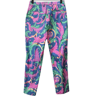 ETRO | Floral Metallic Jacquard Trousers
