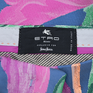 ETRO | Floral Metallic Jacquard Trousers