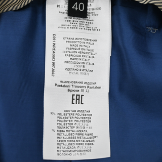 ETRO | Floral Metallic Jacquard Trousers