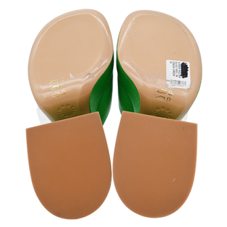SIMON MILLER | Grass Green Slice Heels
