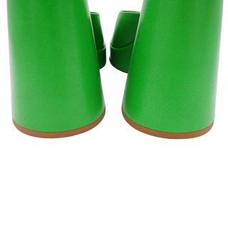 SIMON MILLER | Grass Green Slice Heels