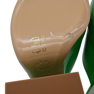 SIMON MILLER | Grass Green Slice Heels