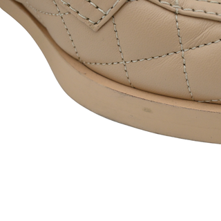 CHANEL | Quilted CC Heart Loafers