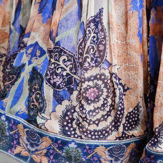 ZIMMERMANN | Celestial Ruched Midi Dress