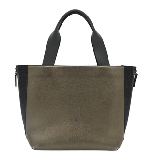 BRUNELLO CUCINELLI | Metallic Leather Tote Bag