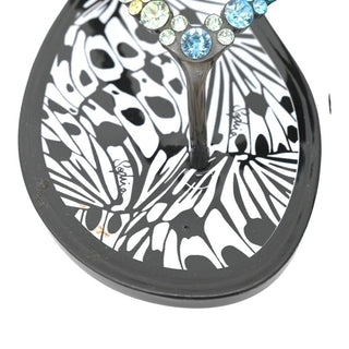 SOPHIA WEBSTER | Esme Rainbow Crystal Flip-Flop Sandals