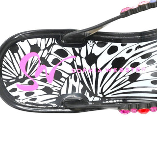 SOPHIA WEBSTER | Esme Rainbow Crystal Flip-Flop Sandals