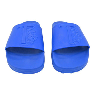 TOD'S | Cobalt Blue Rubber Slides