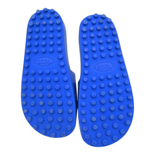 TOD'S | Cobalt Blue Rubber Slides