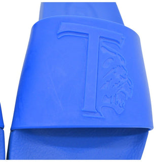 TOD'S | Cobalt Blue Rubber Slides