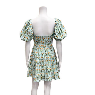 AGUA BENDITA | Manzanilla Floral Poplin Mini Dress
