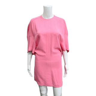 Pink Oversized Shirt Dress