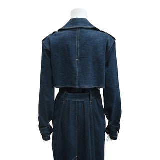 DL1961 | Dark Wash Denim Trenchcoat