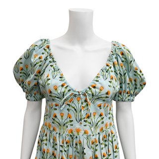 AGUA BENDITA | Manzanilla Floral Poplin Mini Dress