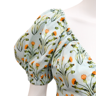 AGUA BENDITA | Manzanilla Floral Poplin Mini Dress