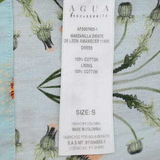 AGUA BENDITA | Manzanilla Floral Poplin Mini Dress